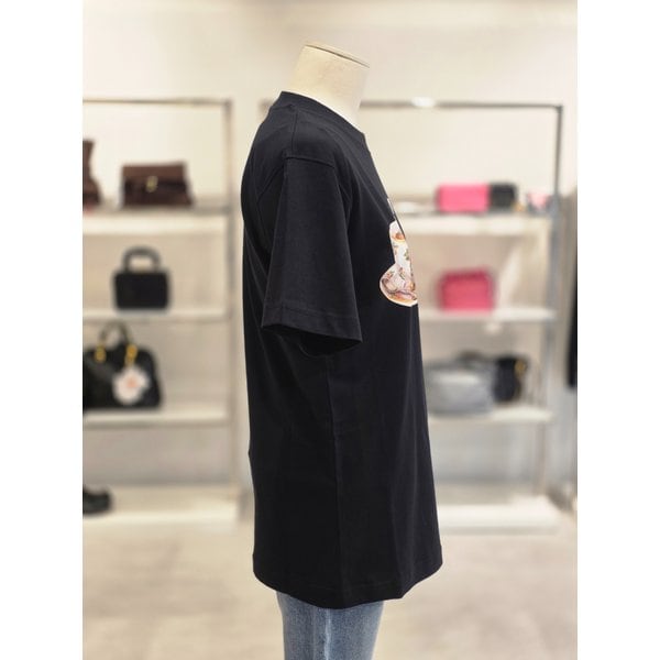 [여주점] 플라워 티컵  프린트 티셔츠 (072255411555)