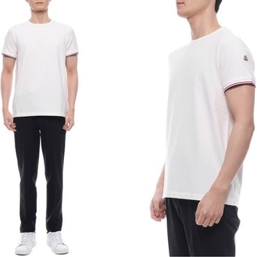 몽클레르 25SS 남성 로고 패치 반팔티셔츠 (8C71600 87296 004 25S)