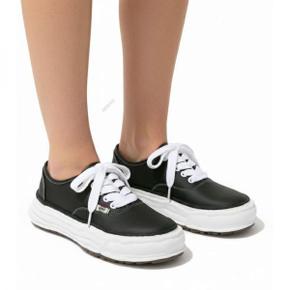 26 베이커 OG 솔 레더 로우탑 스니커즈 A16FW702 BLACK
