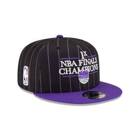 Just Caps NBA 챔피언 핀스트라이프 새크라멘토 킹스 9FIFTY 950 스냅백 Hat 9191288