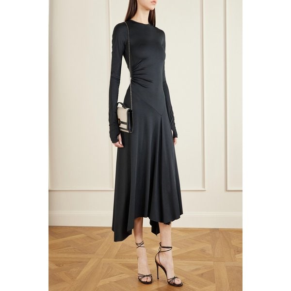 벨 비비에 버클 캔버스 클러치 46376663162990086