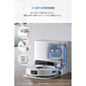 ECOVACS T10 PLUS OZMO PRO 3.0 AIVI 3.0 3D [방향제 포함] (에코 벅스) 로봇 진공 청소기 자동