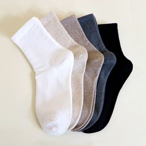 여성 무압박 중목양말 5PACK_P379382681