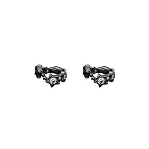 NO.557 [BLACK] STAR CUBIC SPRING EARCUFF
