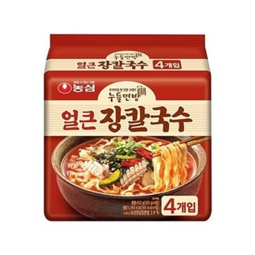  농심 장칼국수 103g 멀티4입 x8개