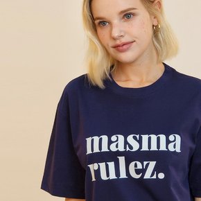 MSMRZ cool cotton T-shirt_Navy/blue