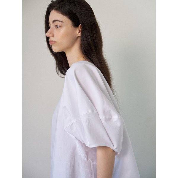 Raglan loose-fit ballon blouse_2color