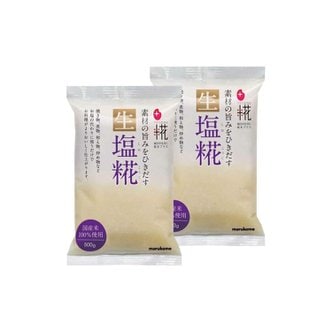  마루코메 플러스 소금 누룩 500g×2개