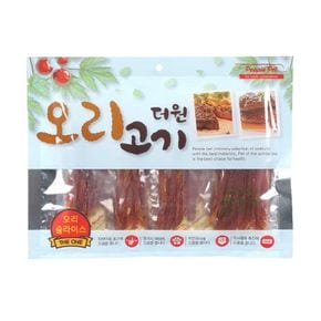 더원 오리슬라이스 300g 강아지 간식