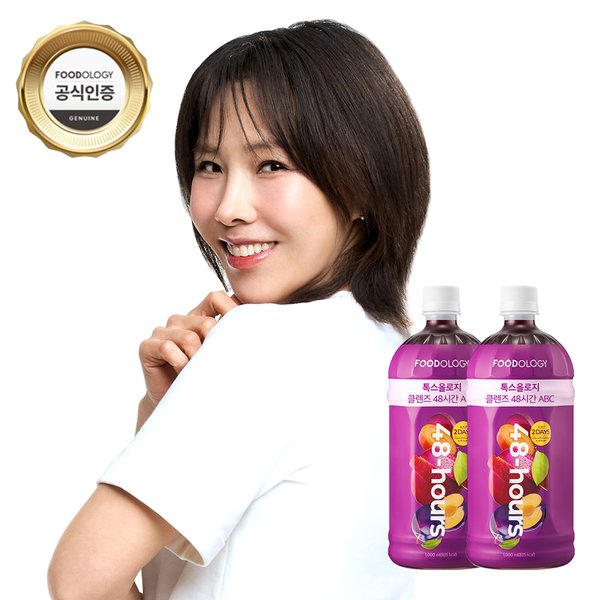 신봉선 다이어트 톡스올로지 클렌즈 48시간 1,000ml x 2병