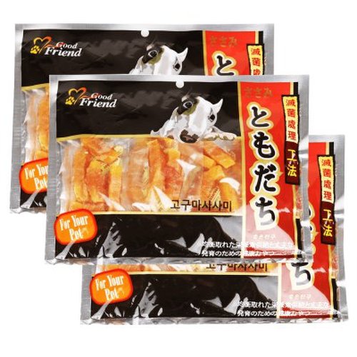 토모다찌 강아지간식 고구마 사사미 380g x 3개 3