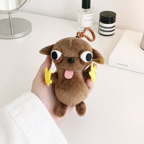 치와와 키링 인형 가방 백팩 열쇠고리 귀여운 웃긴 쓸데없는 쓸모없는 선물