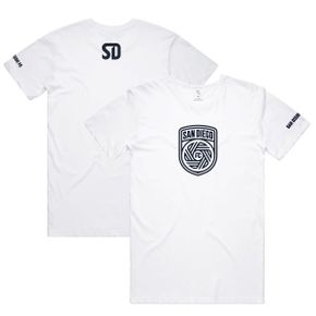 4804999 Peace Collective Uni White San Diego FC Monochrome T-Shirt