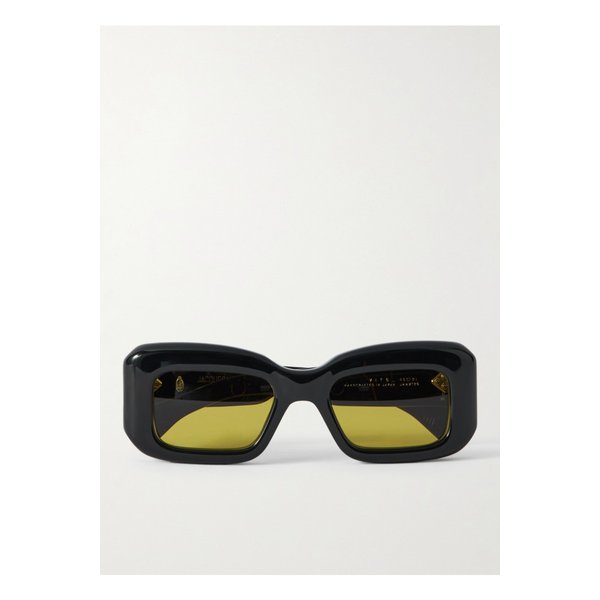 비토 스퀘어 프레임 아세테이트 선글라스 블랙 46376663162866343