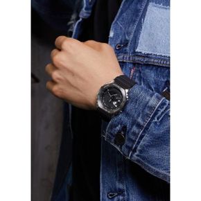 3115769 G-SHOCK 지쇼크 메탈 시리즈 GM-2100 남녀공용 - 크로노그래프 시계 블랙/그레이