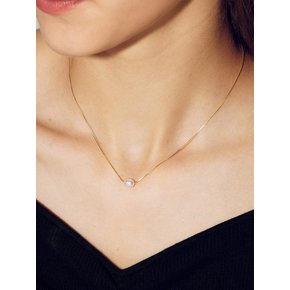 LB_Cold single pearl necklace