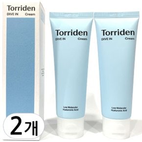 다이브인 저분자 히알루론산 크림 80ml 2개(1+1)