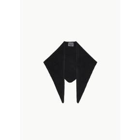 GCG 26FW No.347 Cashmere Silk Scarf, Black