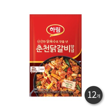 하림 춘천닭갈비양념 180g 12개_P349845412