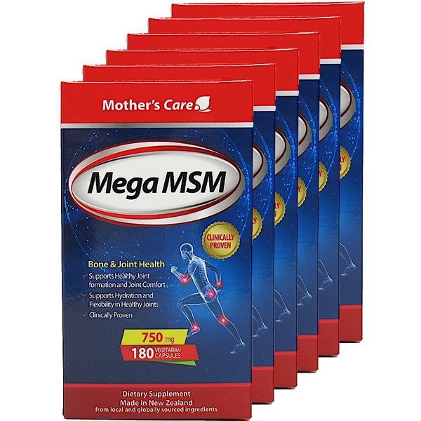 마더스케어 메가 엠에스엠 식이유황 Mega MSM 180정x6