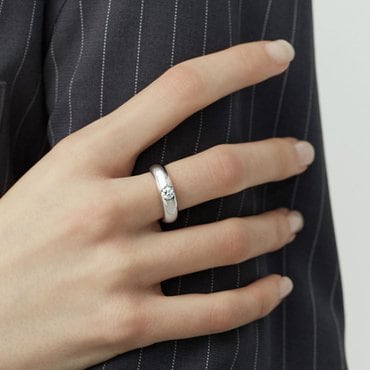 이에르로르 에센스 실버(W) 랩다이아 싱글 반지 0.3CT HL4R52432W9