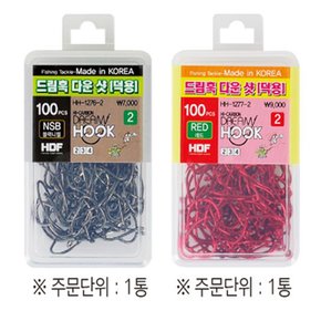 해동조구 드림훅 다운샷 NSB 100 루어낚시바늘