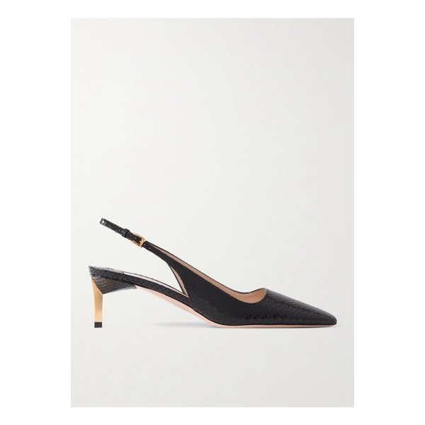 스네이크 이펙트 가죽 슬링백 펌프스 1647597337022644