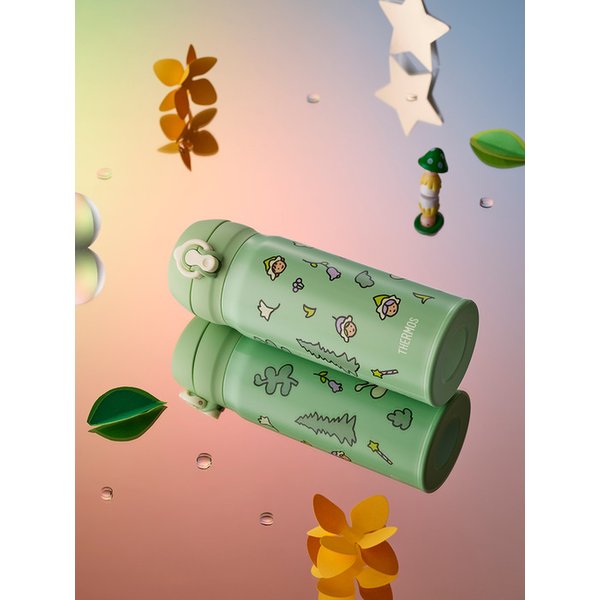 제로퍼제로 보온보냉 그래픽 원터치 텀블러 JNL-404KC (400ml)