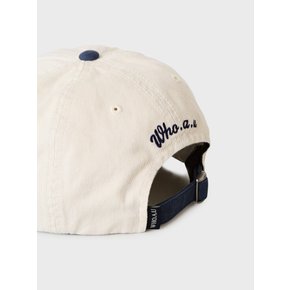 AK수원점 후아유 공용 Lettering Combi Ball Cap WHACG4992A
