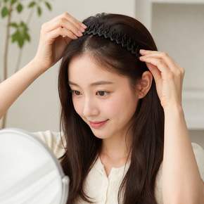 헤어밴드 고정 머리띠 스타일링 잔머리 정리 헤어액세서리 빗살
