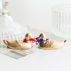 박씨상방 원앙 한쌍 기러기세트(조각)