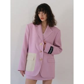 CHERYL OVERSIZED JACKET_PINK