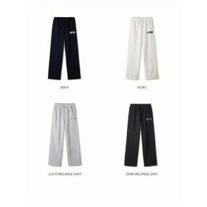 여성 패치 와이드 팬츠 셋업   Patch Wide Pants Brushed  WHTME4T22F_P369737729