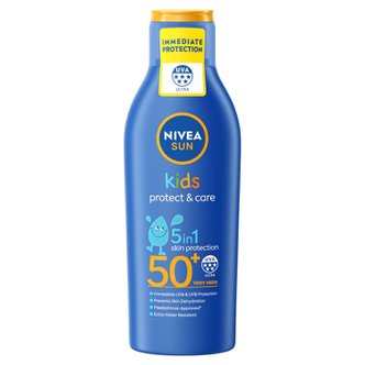  NIVEA 니베아 키즈 5in1 모이스쳐라이징 선크림 로션 SPF 50+ 200ml