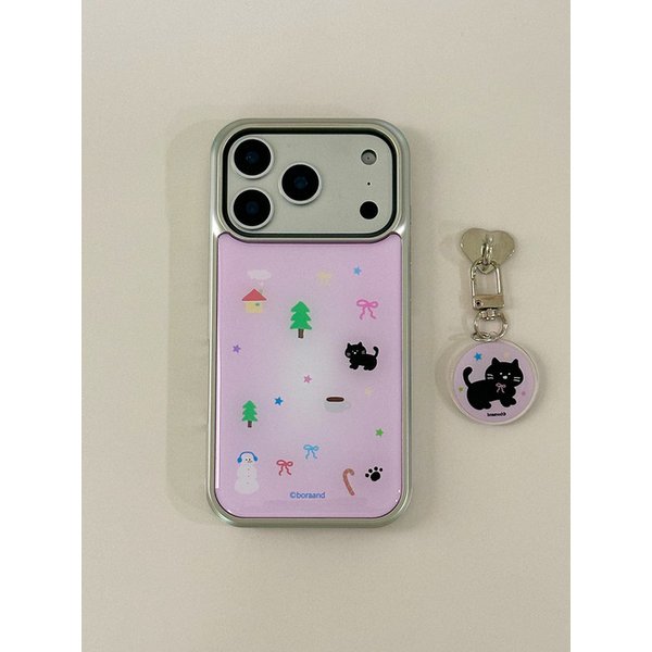 코지 윈터 실버 에폭시 범퍼 폰케이스 (에폭시/맥세이프글라스)