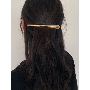 Dune metal hair pin_gold