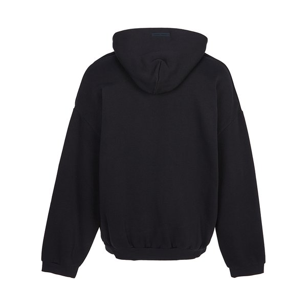 [부산점] 에센셜 남성 기모 후드티 192SP256210F JET BLACK