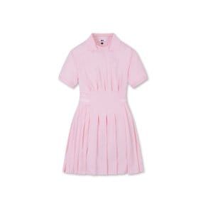 Women Rib Collar Jersey SS Dress_WWTCM24300PIL