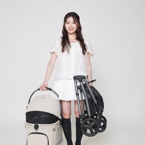 도로시4 분리형 소형 강아지유모차 (컵홀더, 숄더스트랩)