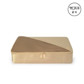 [TUMI KOREA] 투미 라지 패킹 큐브 파우치 골드_0192159GLD