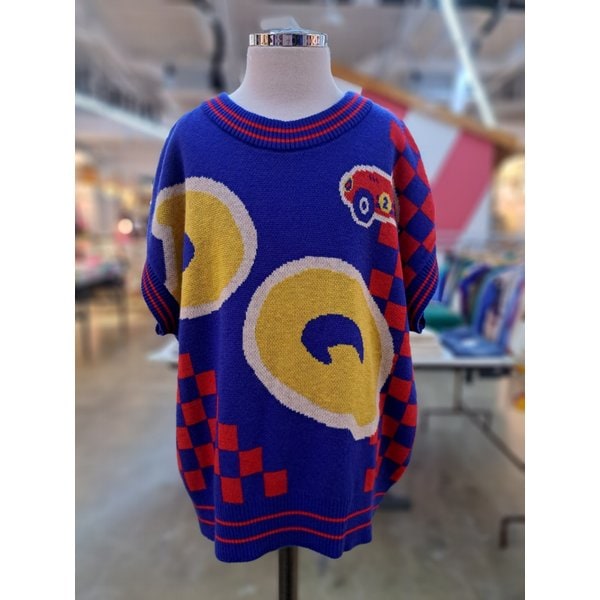 [여주점] 레이싱 자가드 베스트  DQ44-SW100RB