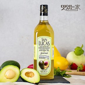 San-Lucas 아보카도오일 1L 엑스트라버진 냉압착 아보카드오일 기름 아보카도유