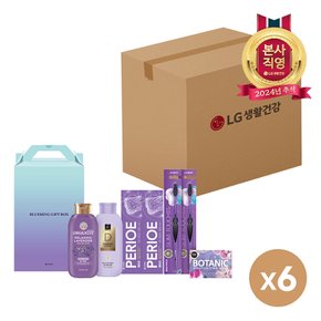 24년 추석선물세트 LG생활건강 정성담은 블루밍기프트세트D호 선물세트 x 6개(1box)