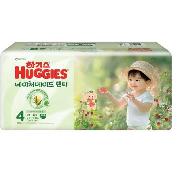 네이처메이드 팬티 4단계 공용 대형 42매[택배배송]