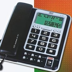  큰버튼 효도 전화기 발신자표시 일반 집전화기 업소용