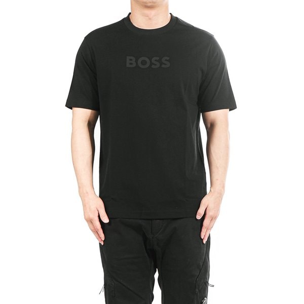 [부산점] 로고 50553652 001 보스 반팔 티셔츠 휴고보스 반팔 티