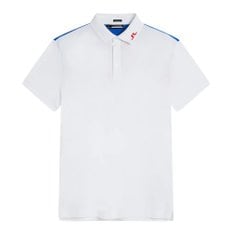 제이린드버그 23SS 골프웨어 제프 레귤러핏 남자 화이트 골프 폴로 셔츠