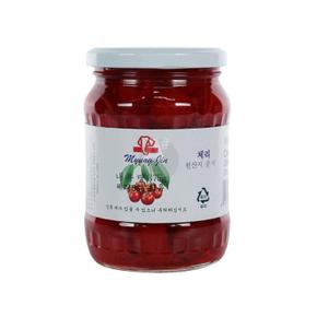 명진무역 레드체리 꼭지없음 375g 당절임 업소용 적체리통조림 (S29534813)