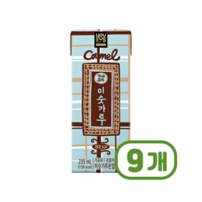 유어스 카멜 미숫가루 팩음료 235ml x 9개