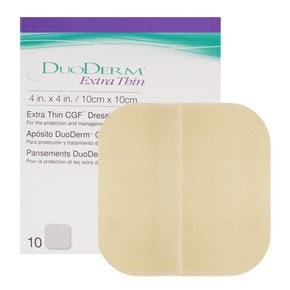 듀오덤 엑스트라씬 10매 1갑 10X10cm DUODERM extrathin